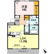 セジュール大山の間取り画像
