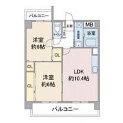 レージュ幸心の間取り画像