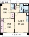 レージュ幸心の間取り画像