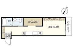 GRACE西栄の間取り画像