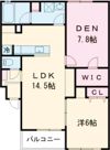 コンフォール横山の間取り画像