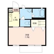 ユーチャリスBの間取り画像