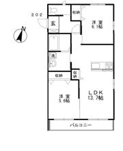 パティオ櫻の間取り画像