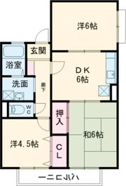 プリシェールNの間取り画像