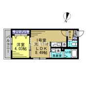 AK都賀の間取り画像