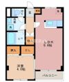 ラフォーレ1号棟の間取り画像