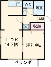 ロジュメントAの間取り画像