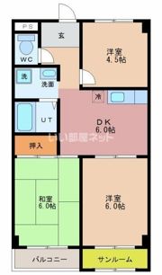 グリーンハイツの間取り画像