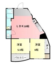吉田マンションの間取り画像