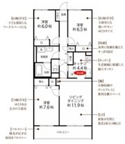 TRガーデン蕨の間取り画像