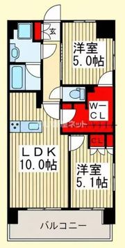 サンクレイドル西川口の間取り画像