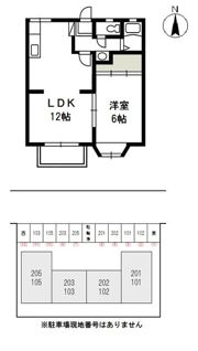 グランドールAの間取り画像