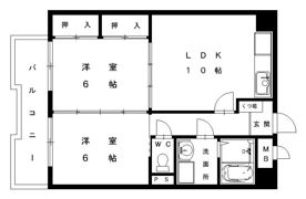 エスト千早の間取り画像