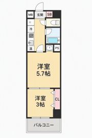 パークモダン伊丹の間取り画像