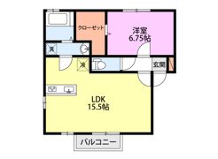 メゾンシルエーラの間取り画像