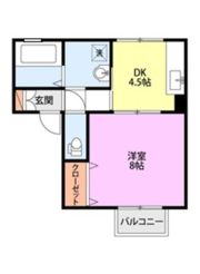 ハイカムールの間取り画像