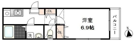 グランエールの間取り画像