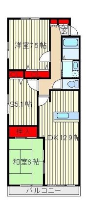 AXIS KASHIWAの間取り画像