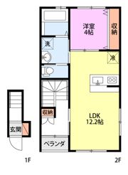マナフォレスト石橋の間取り画像