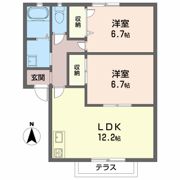 カーサベルデの間取り画像