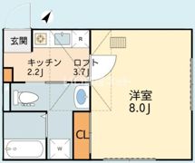 フォレスト屏風浦の間取り画像