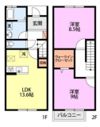 メリープラッツ平成町Ⅳ棟の間取り画像