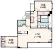 APEX南町の間取り画像