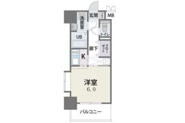 CAVANA天神の間取り画像