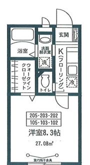 ウェルコートの間取り画像