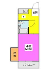 PHOENIX 香椎参道の間取り画像