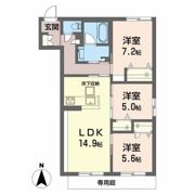 シャーメゾン リラフォートの間取り画像