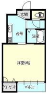 コーポエクセランスの間取り画像