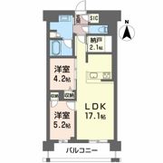 ヴァンベール江坂公園の間取り画像