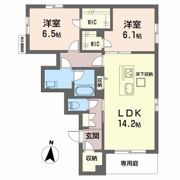シャーメゾン中宮西の間取り画像