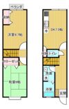 ツインピア舟入Ⅱの間取り画像
