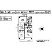 パデシオン大野芝の間取り画像