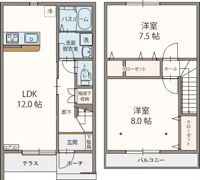 ルシエルKの間取り画像