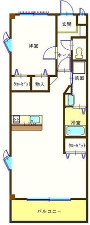 プレミール7番館の間取り画像