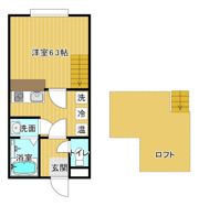 グリーンヒルズの間取り画像