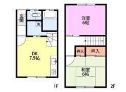 グリーンハイツの間取り画像