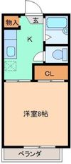 サンハイツKの間取り画像