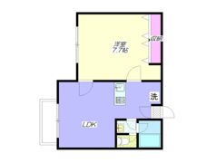 プレジデンシャル立川の間取り画像