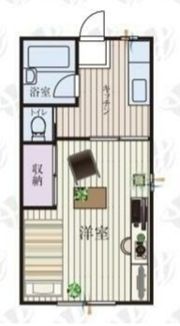 b'CASA伊勢原re－born（ビーカーサイセハラリボーン）の間取り画像