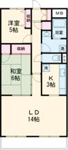 ガーデンヒルズ津田の間取り画像