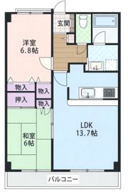 グランドールOKABEの間取り画像