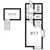 シェリールミニ B棟の間取り画像