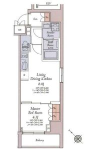 HAYANO Residence 大塚の間取り画像