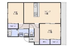 ウイングハイツの間取り画像