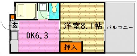 西本ビルの間取り画像