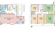 横浜市青葉区戸建ての間取り画像